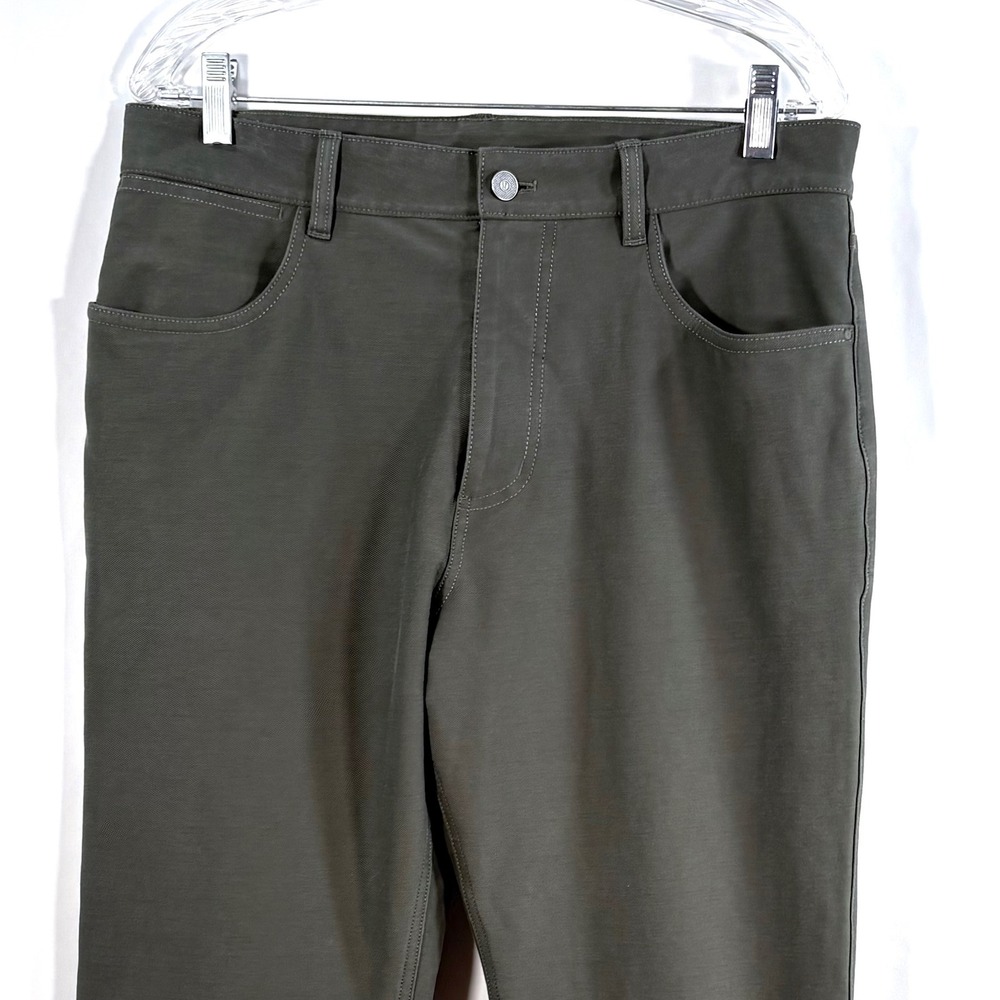 Lululemon EasyFive Classic-Straight Pant Olive Green LM5BNOS.0 32x32